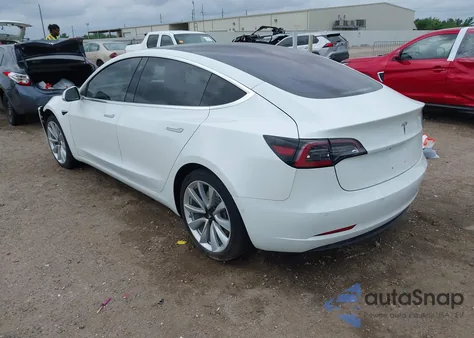 2018 Tesla Model 3 Long Range/Mid Range from USA, damaged, VIN 5YJ3E1EA4JF035990